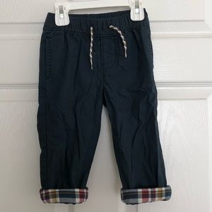 Gap Baby Boy Pull-on Flannel Lined Chinos - 18-24M